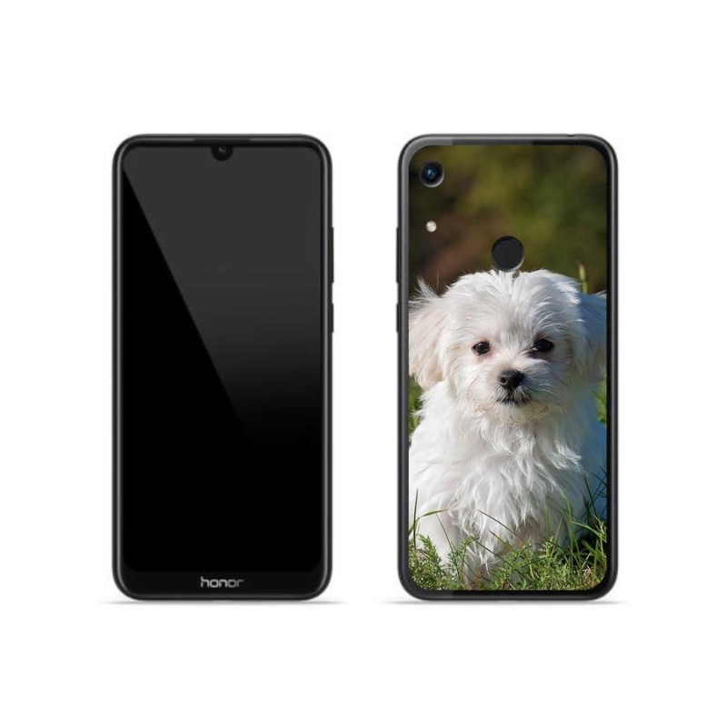 Gélový obal mmCase na mobil Honor 8A - bišon