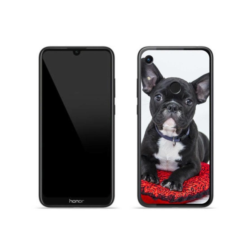 Gélový obal mmCase na mobil Honor 8A - buldog