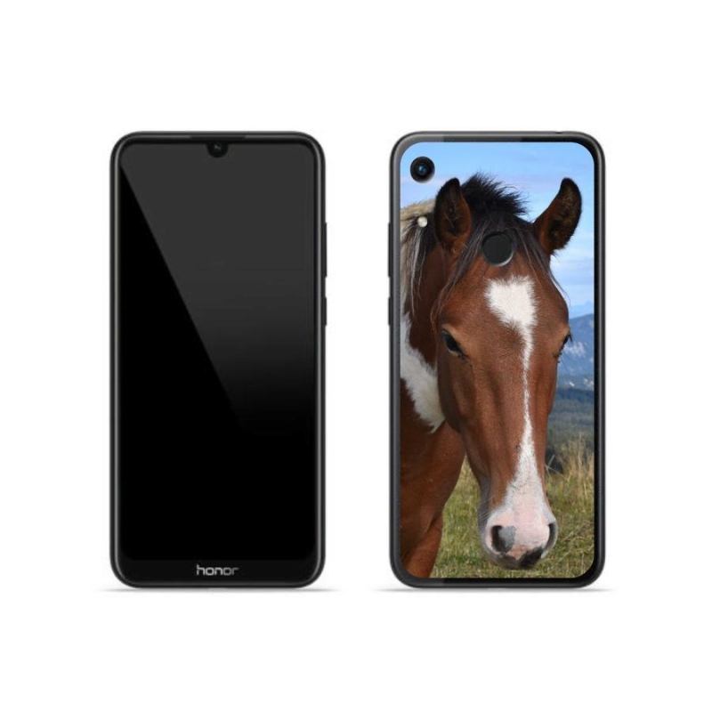 Gélový obal mmCase na mobil Honor 8A - hnedý kôň