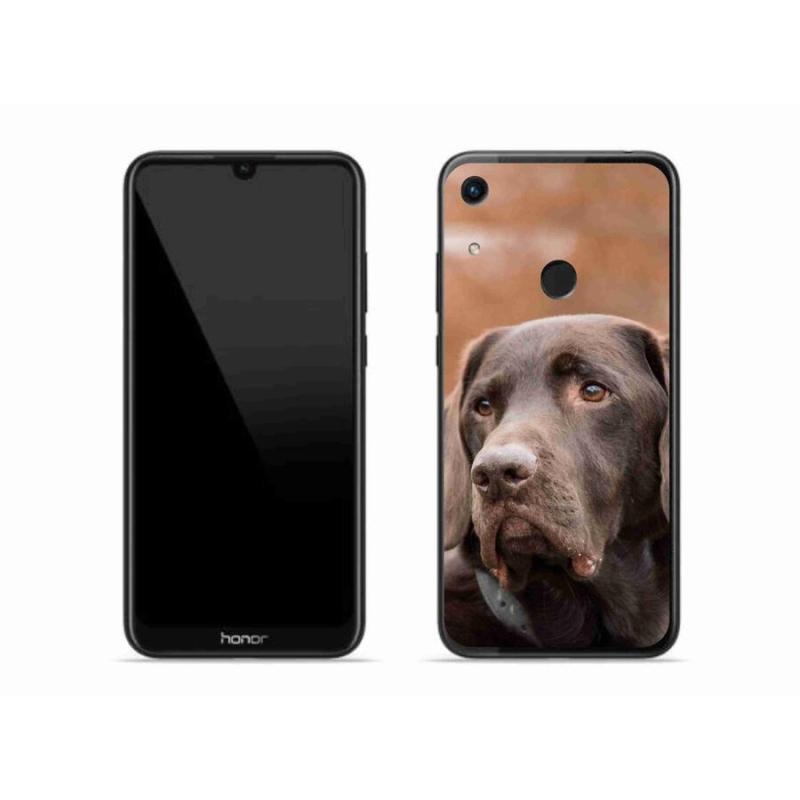 Gélový obal mmCase na mobil Honor 8A - hnedý labrador