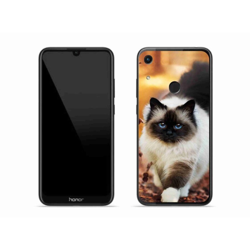 Gélový obal mmCase na mobil Honor 8A - mačka 1