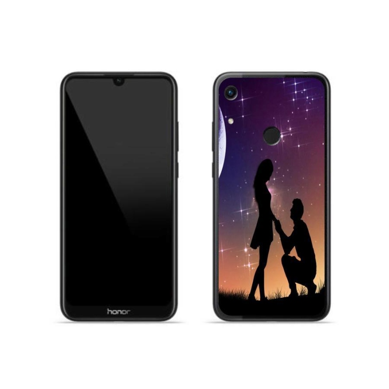 Gélový obal mmCase na mobil Honor 8A - žiadosť o ruku