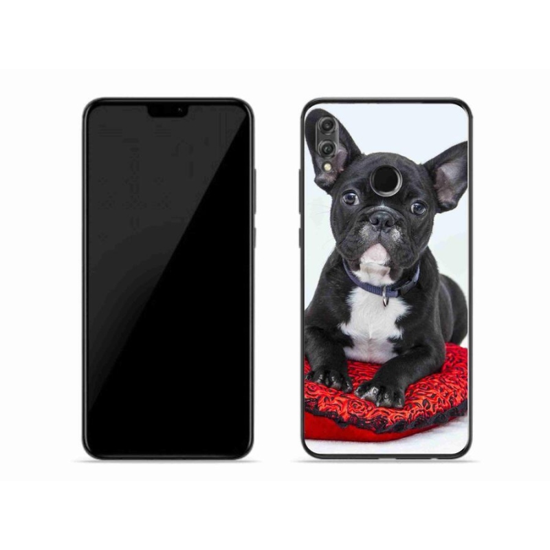 Gélový obal mmCase na mobil Honor 8X - buldog