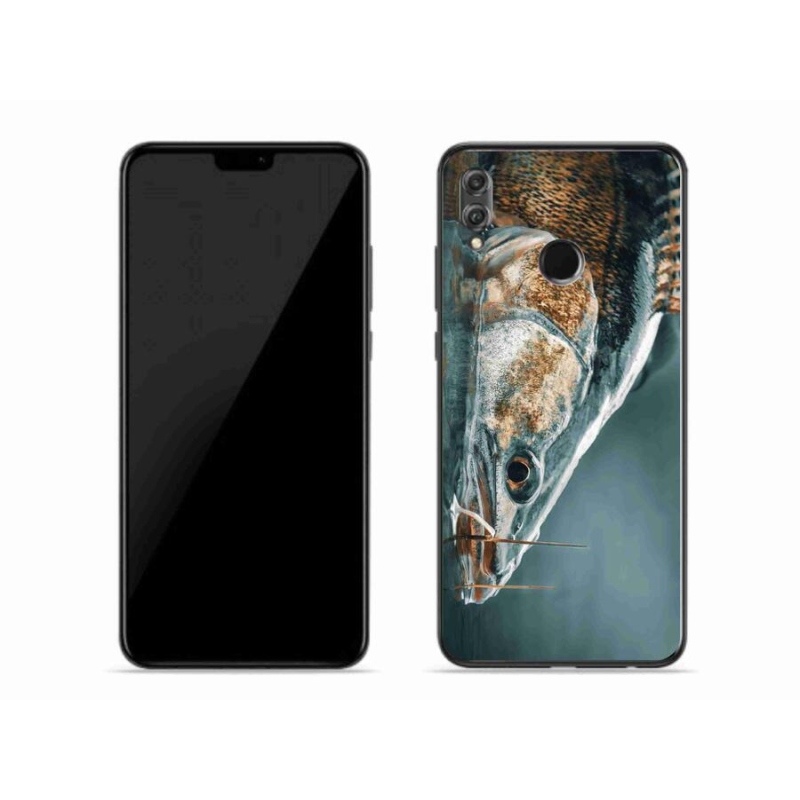 Gélový obal mmCase na mobil Honor 8X - zubáč