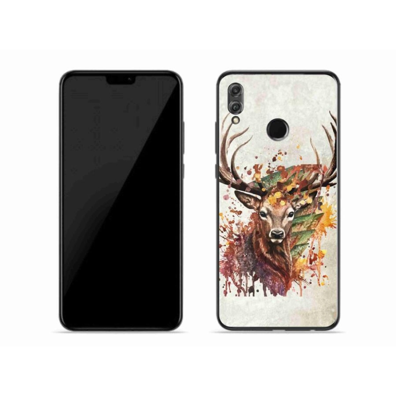 Gélový obal mmCase na mobil Honor 8X - jeleň 1