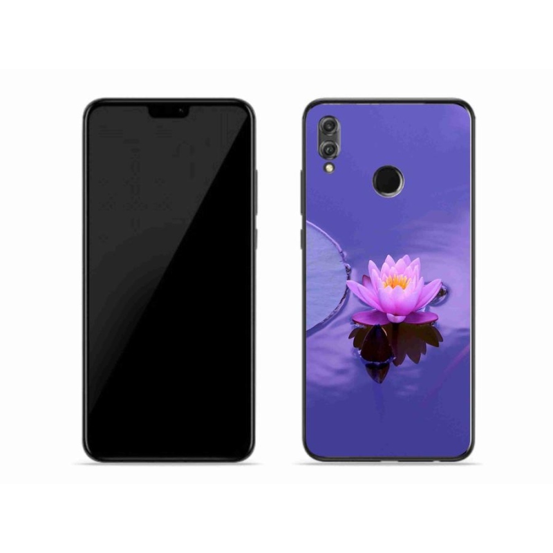 Gélový obal mmCase na mobil Honor 8X - kvet na hladine