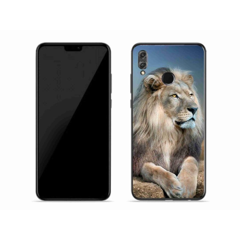 Gélový obal mmCase na mobil Honor 8X - lev 1