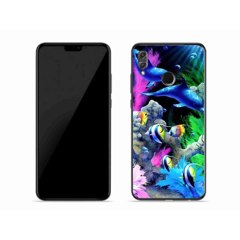 Gélový obal mmCase na mobil Honor 8X - morský svet