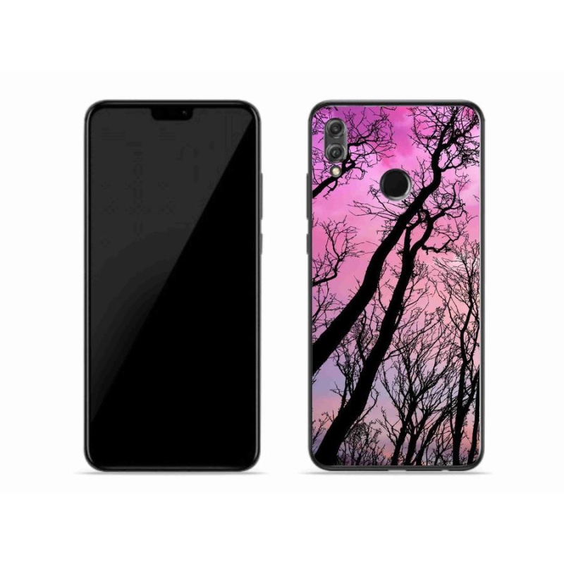 Gélový obal mmCase na mobil Honor 8X - opadané stromy
