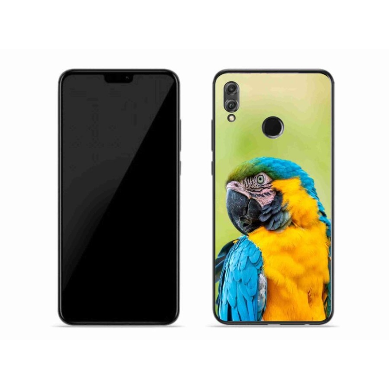 Gélový obal mmCase na mobil Honor 8X - papagáj ara 2