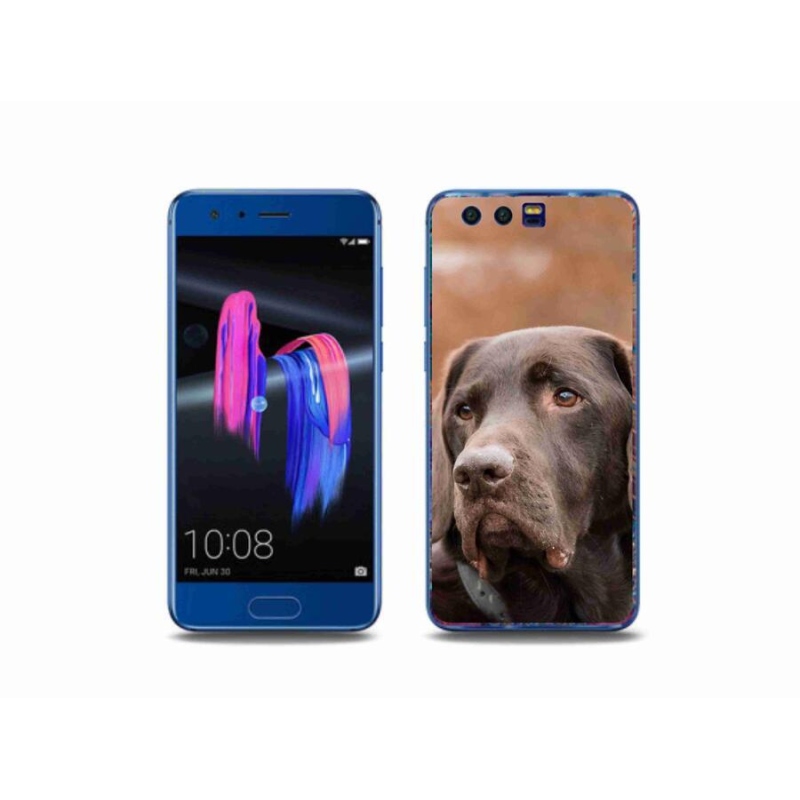 Gélový obal mmCase na mobil Honor 9 - hnedý labrador