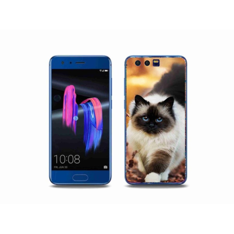 Gélový obal mmCase na mobil Honor 9 - mačka 1