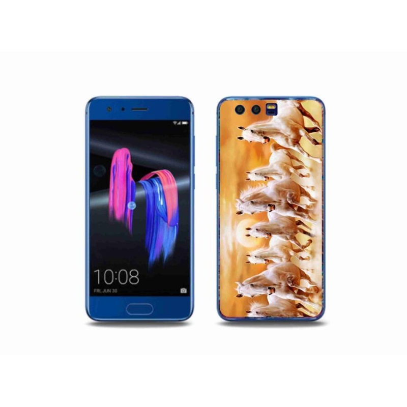 Gélový obal mmCase na mobil Honor 9 - kone 2