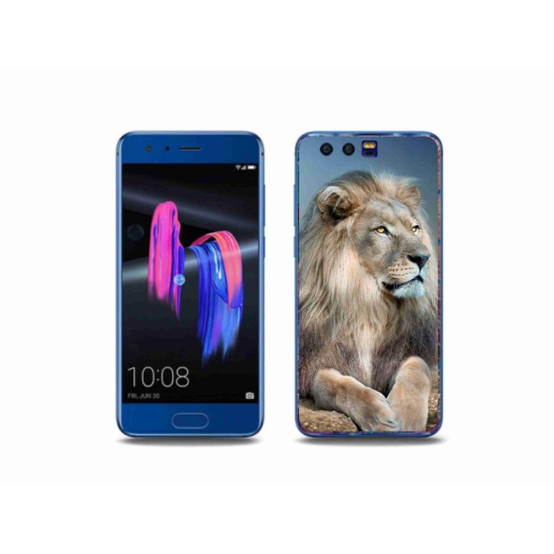 Gélový obal mmCase na mobil Honor 9 - lev 1