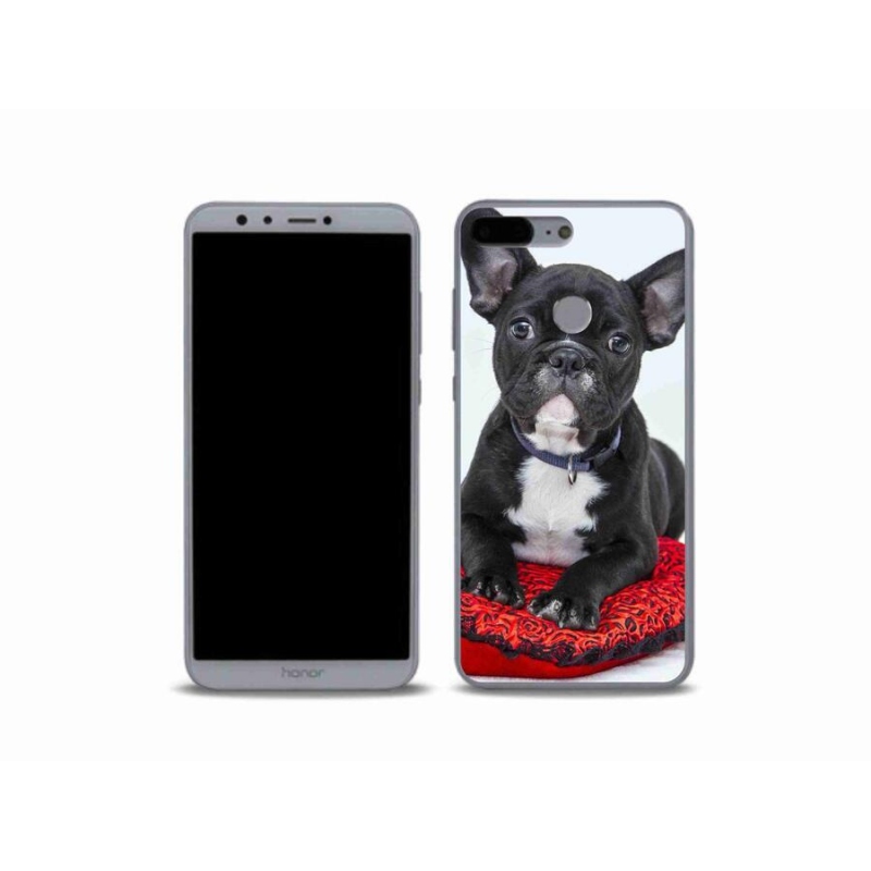 Gélový obal mmCase na mobil Honor 9 Lite - buldog