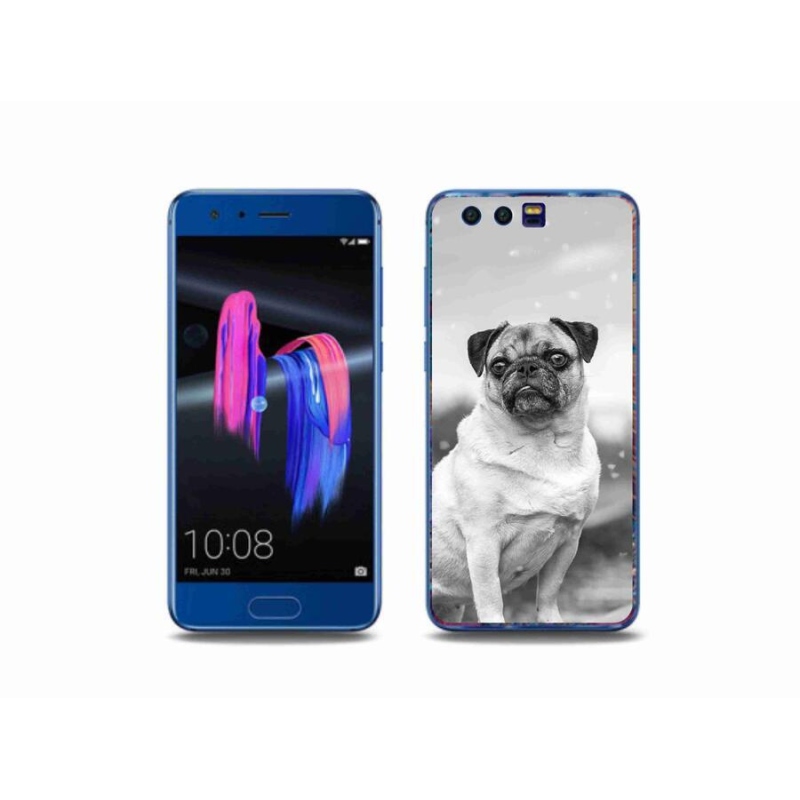 Gélový obal mmCase na mobil Honor 9 - mops