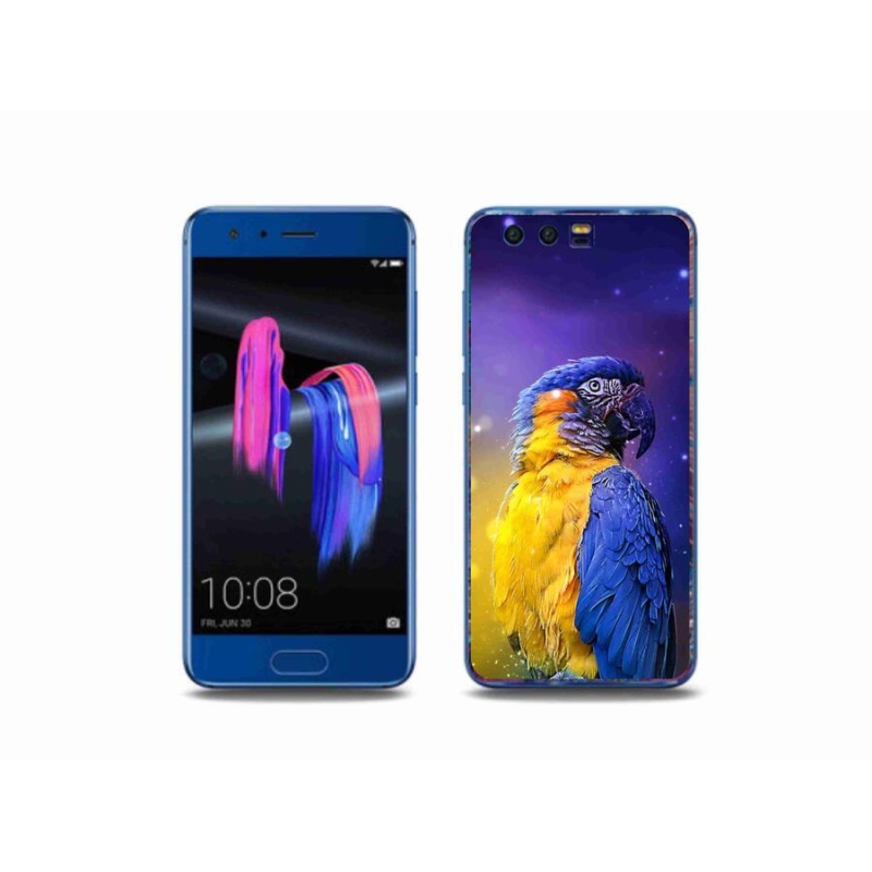 Gélový obal mmCase na mobil Honor 9 - papagáj ara 1