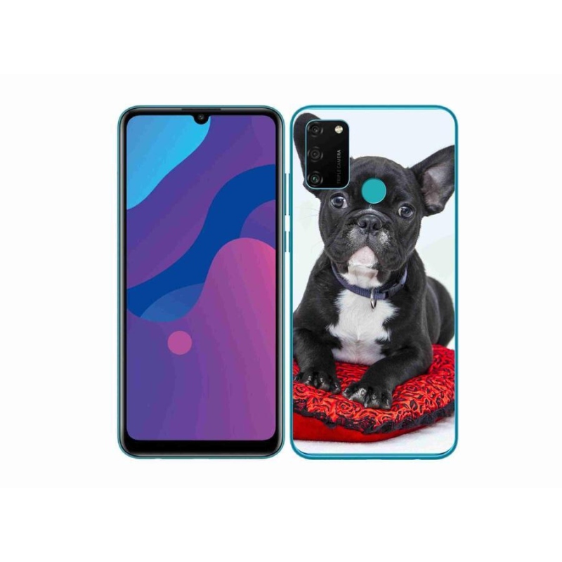 Gélový obal mmCase na mobil Honor 9A - buldog