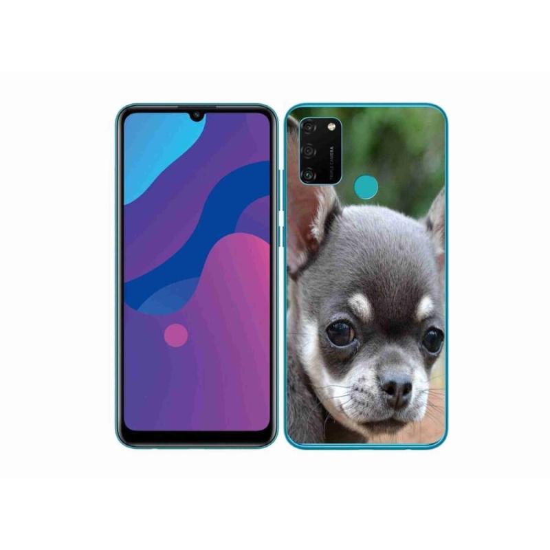 Gélový obal mmCase na mobil Honor 9A - čivava