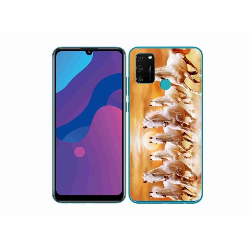 Gélový obal mmCase na mobil Honor 9A - kone 2