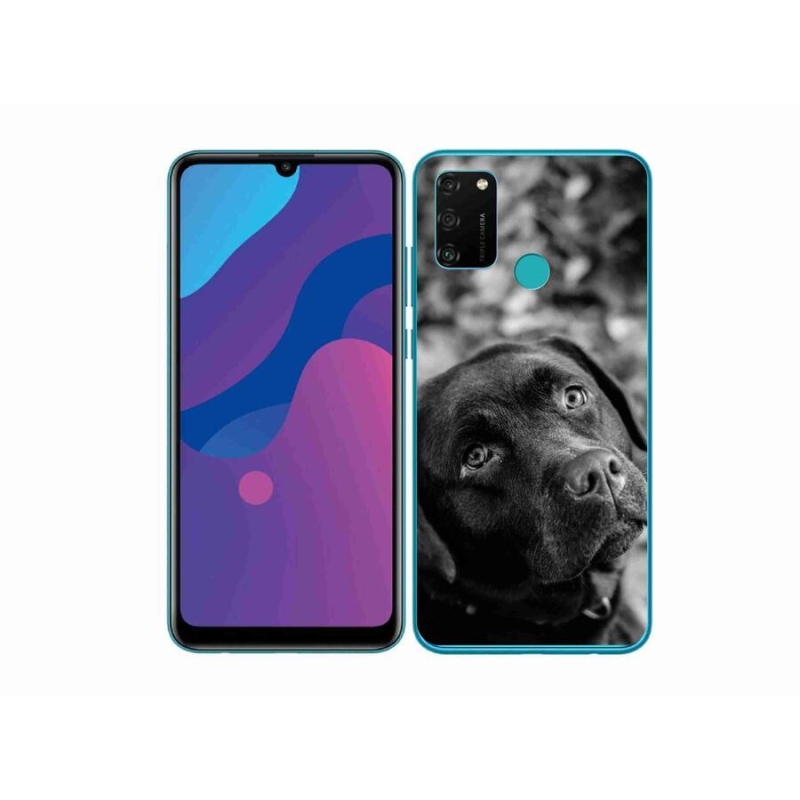 Gélový obal mmCase na mobil Honor 9A - labrador