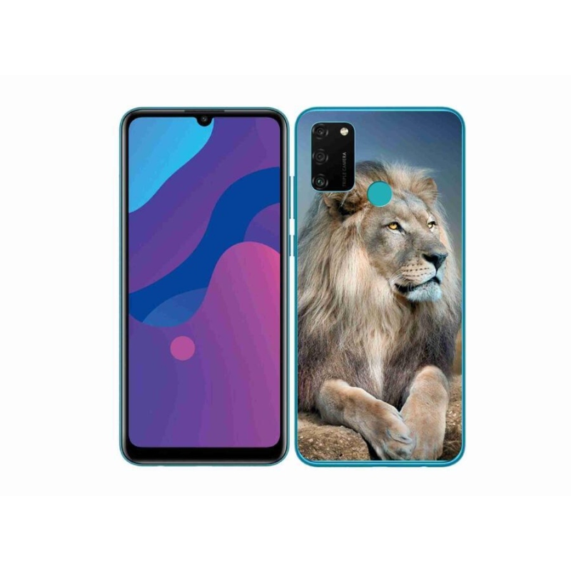 Gélový obal mmCase na mobil Honor 9A - lev 1