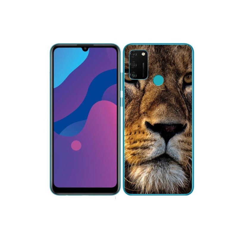 Gélový obal mmCase na mobil Honor 9A - lev