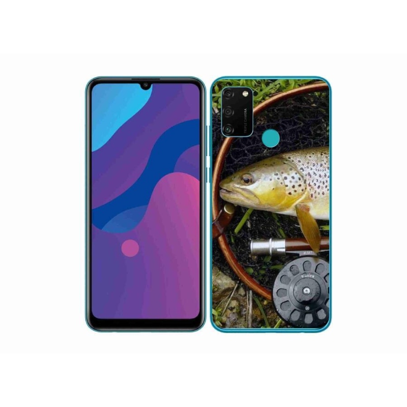 Gélový obal mmCase na mobil Honor 9A - pstruh 2