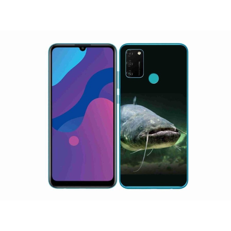 Gélový obal mmCase na mobil Honor 9A - sumec