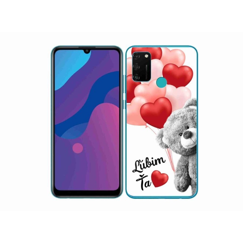 Gélový obal mmCase na mobil Honor 9A - ľúbim ťa sk