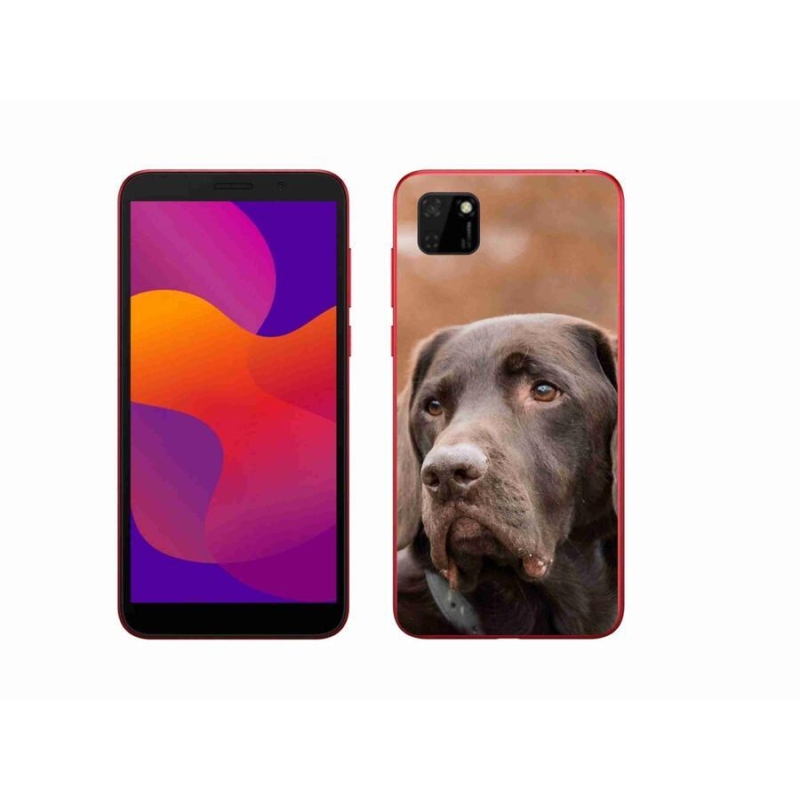 Gélový obal mmCase na mobil Honor 9S - hnedý labrador