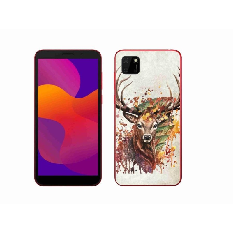 Gélový obal mmCase na mobil Honor 9S - jeleň 1