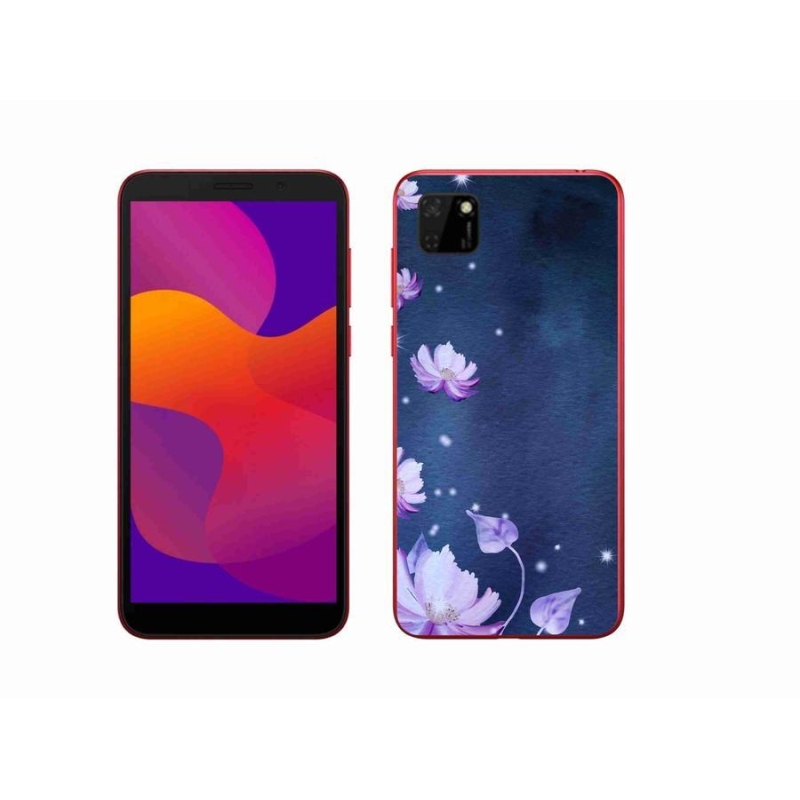 Gélový obal mmCase na mobil Honor 9S - padajúce kvety