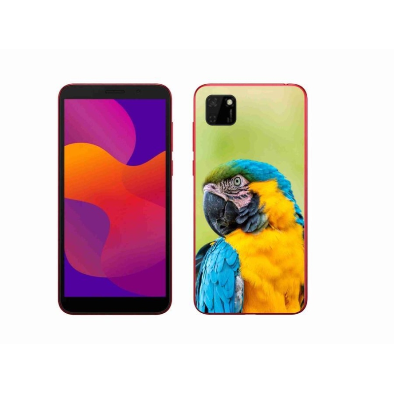 Gélový obal mmCase na mobil Honor 9S - papagáj ara 2
