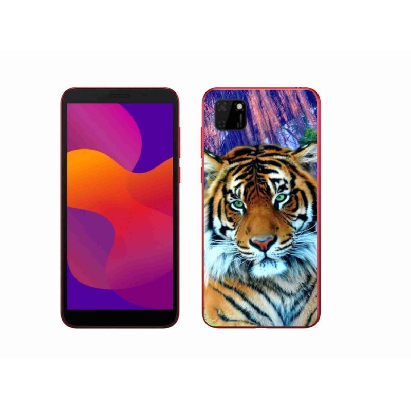 Gélový obal mmCase na mobil Honor 9S - tiger