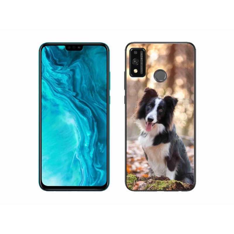 Gélový obal mmCase na mobil Honor 9X Lite - border kólie 1