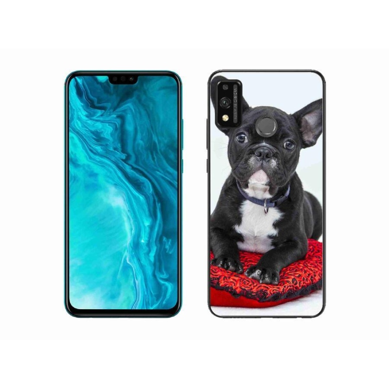 Gélový obal mmCase na mobil Honor 9X Lite - buldog