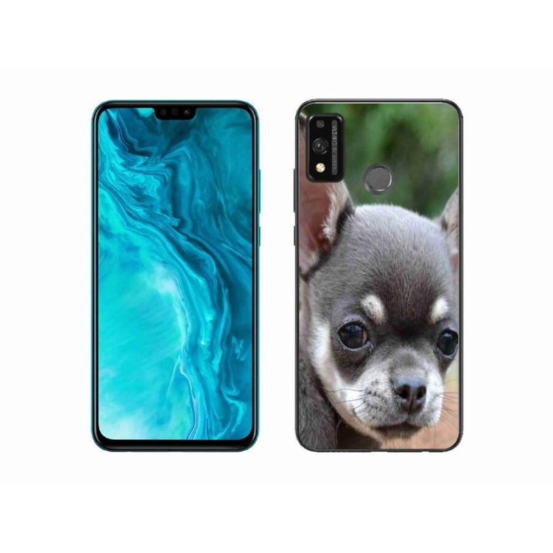 Gélový obal mmCase na mobil Honor 9X Lite - čivava