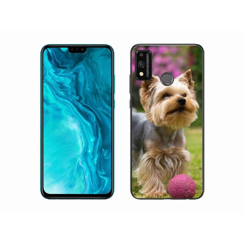 Gélový obal mmCase na mobil Honor 9X Lite - jorkšír 4