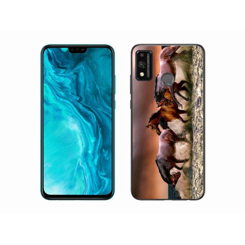 Gélový obal mmCase na mobil Honor 9X Lite - kone 1