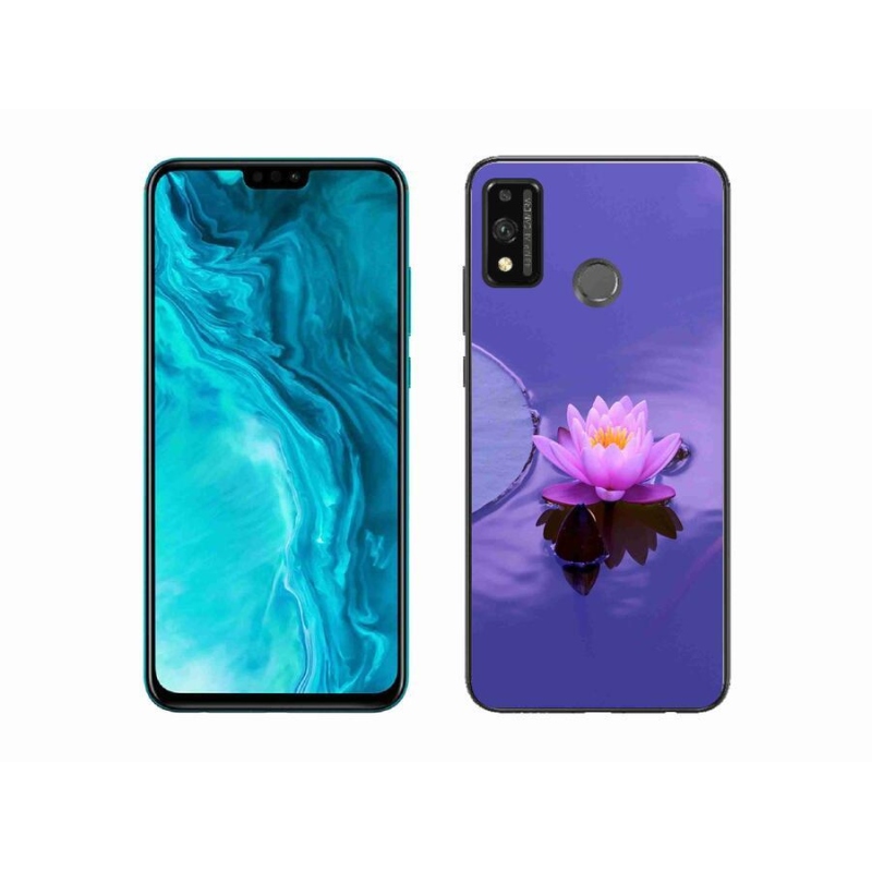 Gélový obal mmCase na mobil Honor 9X Lite - kvet na hladine