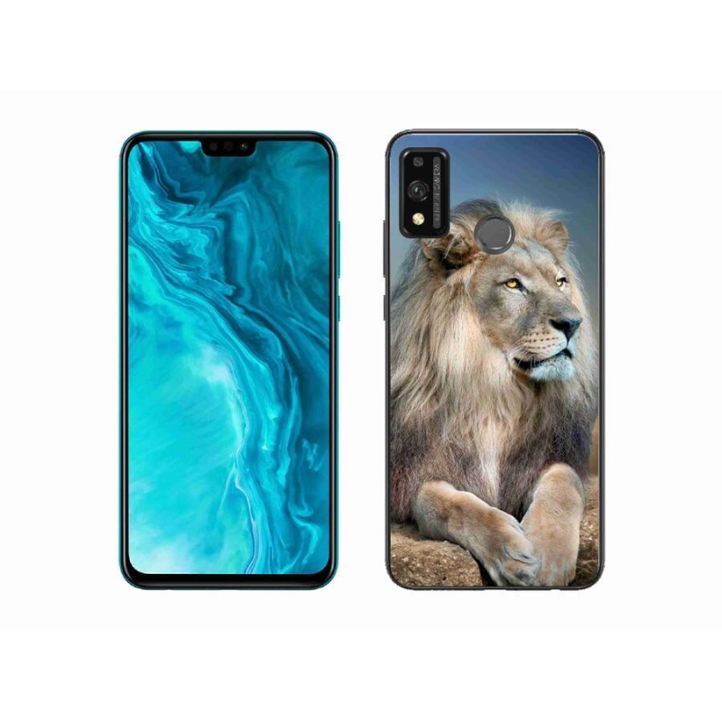 Gélový obal mmCase na mobil Honor 9X Lite - lev 1