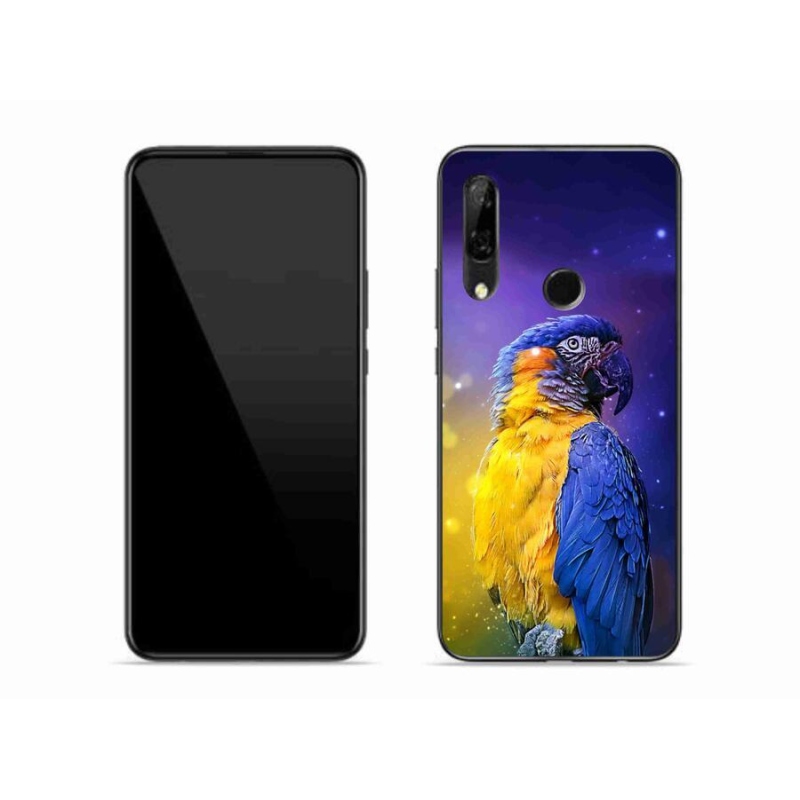 Gélový obal mmCase na mobil Honor 9X - papagáj ara 1