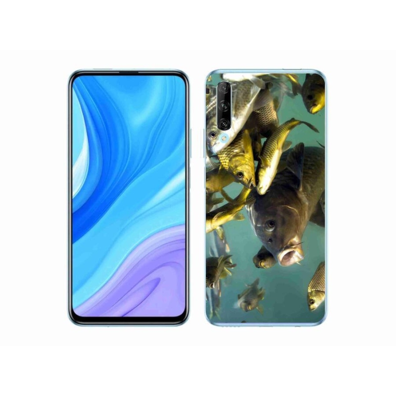 Gélový obal mmCase na mobil Honor 9X Pro - kŕdeľ rýb