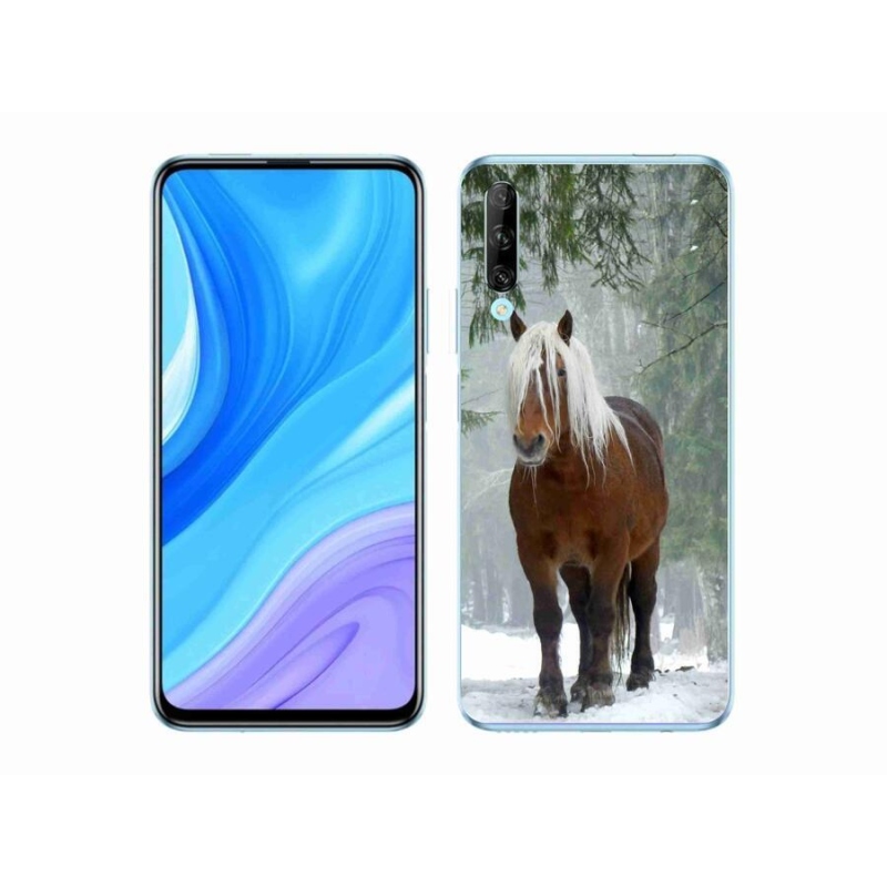 Gélový obal mmCase na mobil Honor 9X Pro - kôň v lese