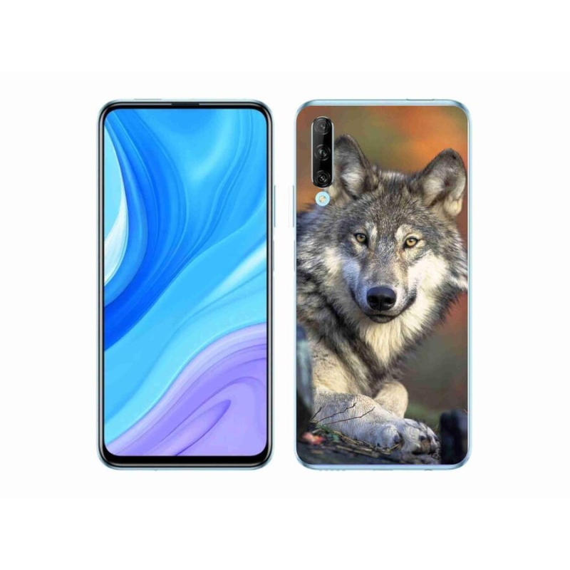 Gélový obal mmCase na mobil Honor 9X Pro - vlk