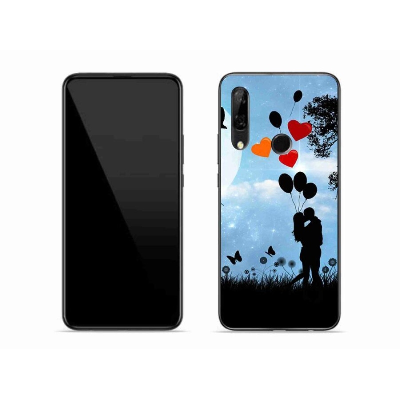 Gélový obal mmCase na mobil Honor 9X - zamilovaný pár