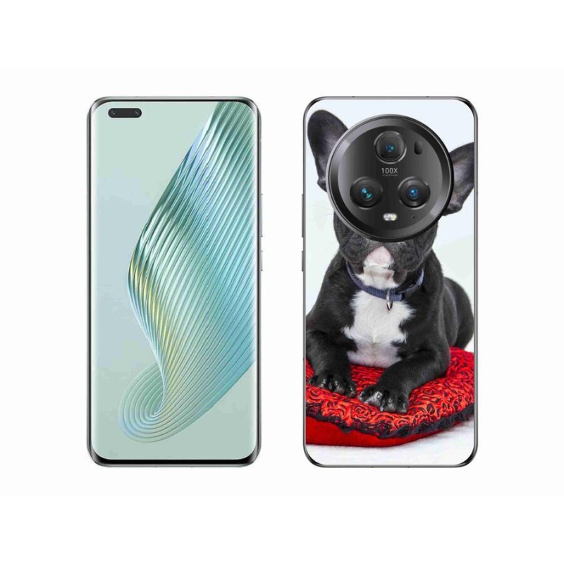 Gélový obal mmCase na mobil Honor Magic 5 Pro 5G - buldog