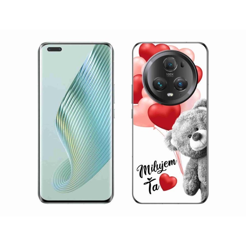 Gélový obal mmCase na mobil Honor Magic 5 Pro 5G - milujem Ťa sk