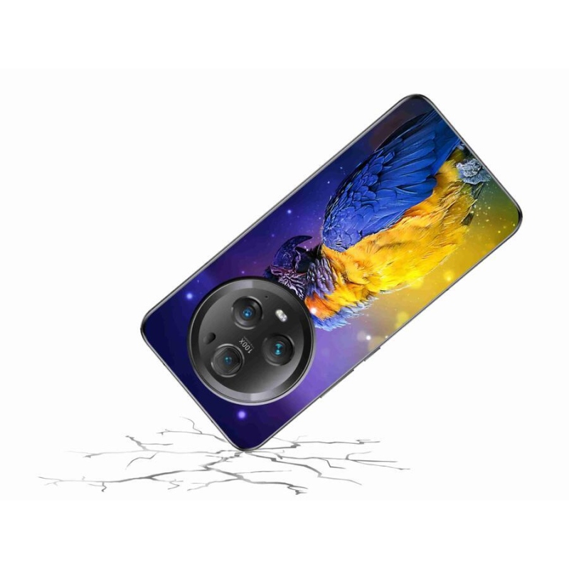 Gélový obal mmCase na mobil Honor Magic 5 Pro 5G - papagáj ara 1